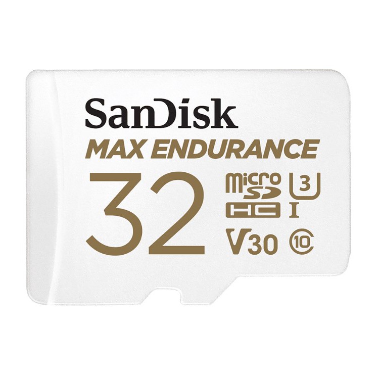 SANDISK 32 GB MICRO SD CARD (ไมโครเอสดีการ์ด)  MAX ENDURANCE SDHC (SDSQQVR-032G-GN6IA) - รูปที่ 2