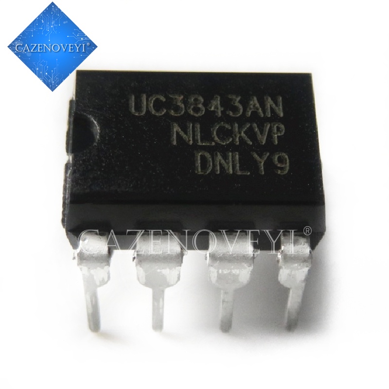 10 ชิ้น/ล็อต UC3843 DIP8UC3843AL UC3843B UC3843BN UC3843AN KA3843 3843 DIP8 ในสต็อก