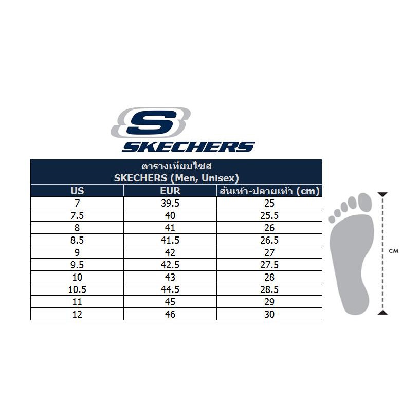 skechers size