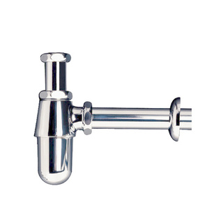 ✨นาทีทอง✨ ท่อน้ำทิ้งอ่างล้างหน้า แบบกระปุก COTTO CT680(HM) 24 cm. โครม Other Bathroom Fixtures