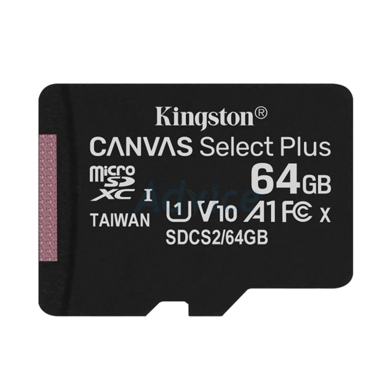 Kingston Micro SDCard 64GB.Class10 ของแท้ Canvas Select รูปที่ 6