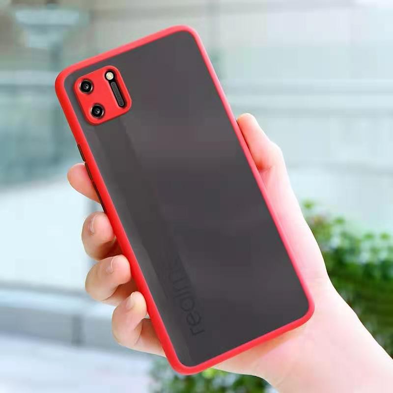 เคสขอบนิ่มหลังแข็งขุ่นคลุมกล้องRealme C33/Realme Narzo 50i Prime/Realme C30/C30S/Narzo 50i/Realme C11 2021/C21Y/C21/C20 - รูปที่ 5