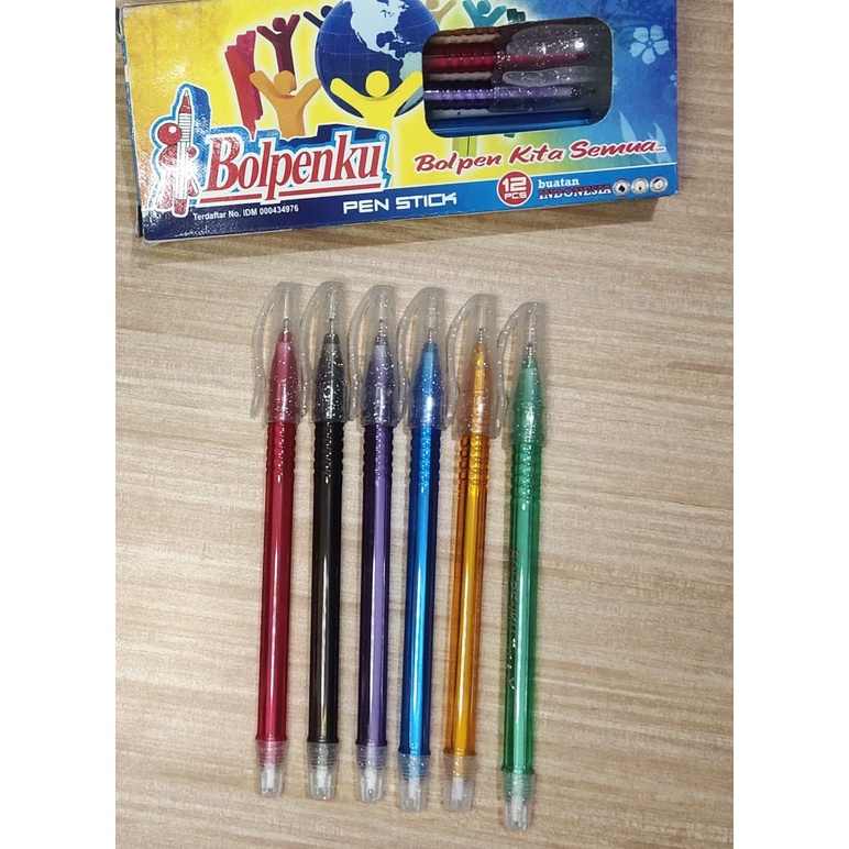 MY BALL PEN GLITTER STICK