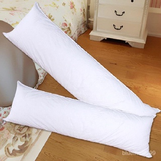 【บลูไดมอนด์】Long Pillow Inner White Body Cushion Pad Anime Rectangle Sleep Nap Pillow Home Bedroom White Bedding Accesso