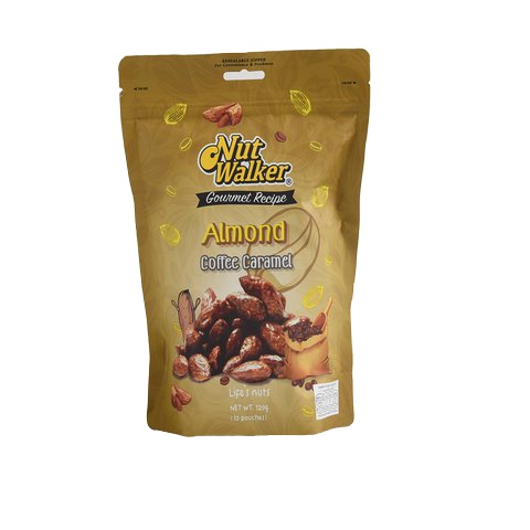 NUT WALKER อัลมอนด์เคลือบคาราเมลรสกาแฟ120G Nut Walker 120 g