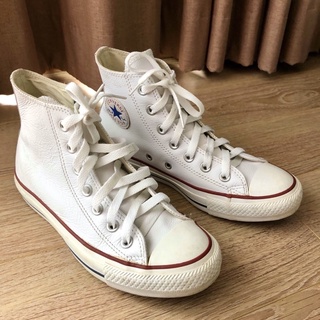 รองเท้า converse รุ่น chuck taylor all star(leather)🤍✨