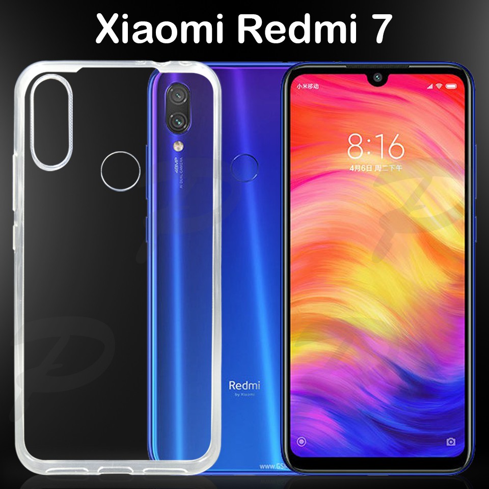 เคสใส เคสสีดำ กันกระแทก เรดมี่7 รุ่นหลังนิ่ม  Tpu Soft Case For Redmi 7 (6.26)