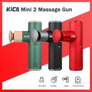 Kica Mini 2 ปืนนวดกล้ามเนื้ออัจฉริยะ สําหรับผ่อนคลายร่างกาย เครื่องนวดไฟฟ้า ขนาดเล็ก