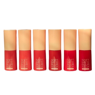 CastleC MEILINDA Soft Matte Bluring Lip เมลินดา ซอฟต์ แมทท์ เบลอลิ่ง ลิป เนื้อเวลเวทแมทท์ เลือกเบอร์ทักแขทได้เลยค่ะ