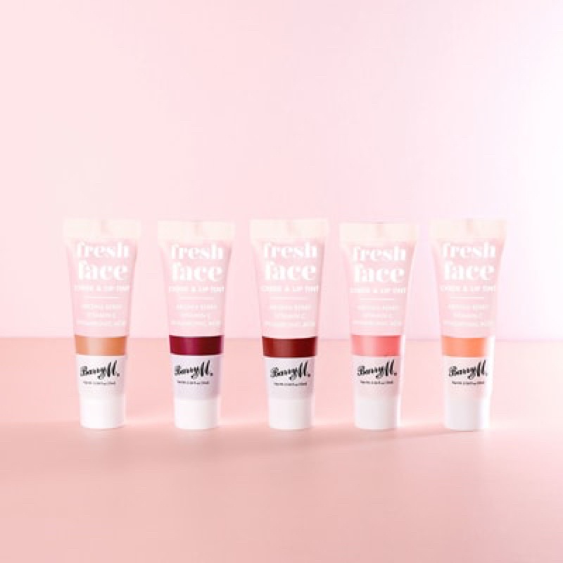 💙แท้💯% นำเข้าจากอังกฤษ🇬🇧Barry M ⚡️Fresh Face🌟Cheek & Lip Tint มี 5 สีให้เลือก