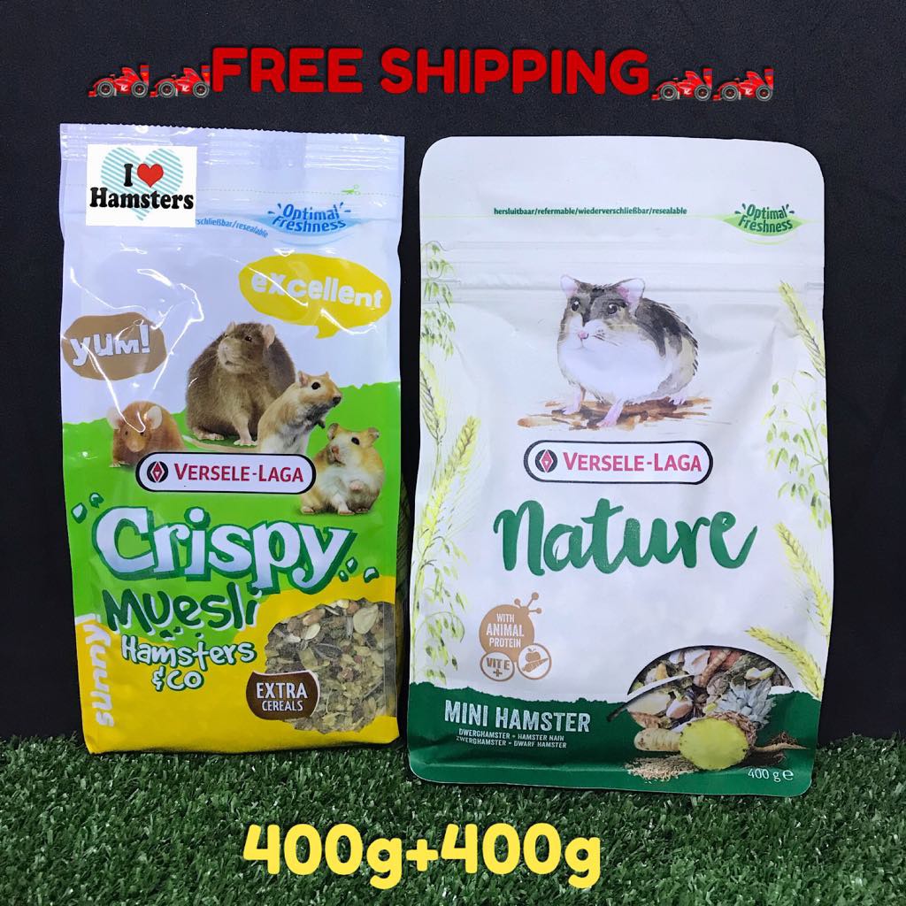 Versele-Laga MINI 400g + Crispy Muesli Hamster 400g