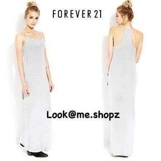 Forever21 : Grey Maxi Dress