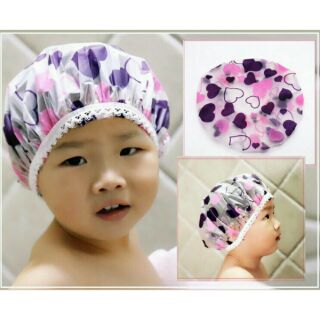 พร้อมส่ง หมวกคลุมอาบน้ำเด็ก