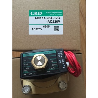 วาล์วโซลินอยด์ CKD ADK11-25A-02C-AC220V