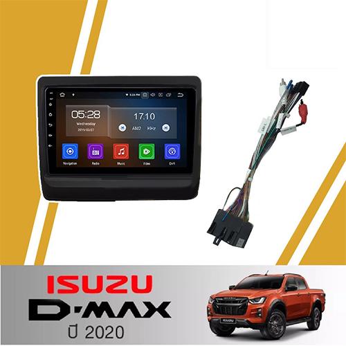 จอแอนดรอยด์ IPS 9 นิ้ว พร้อม หน้ากากวิทยุ ISUZU D-MAX ปี 2020 (TK715) l ANDROID l WIFI l BLUETOOTH + (กล้องมองหลัง)