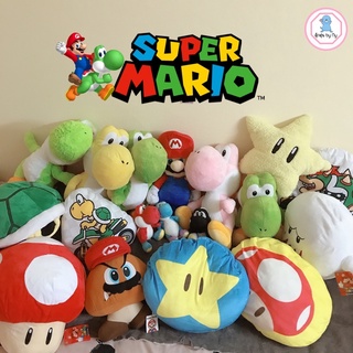 ตุ๊กตามาริโอ้ 🍄Super Mario🍄 ลิขสิทธิ์แท้ ขนาดใหญ่❗️ เกมมาริโอ้