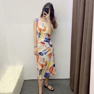 🔥 พร้อมส่ง Painted Dress