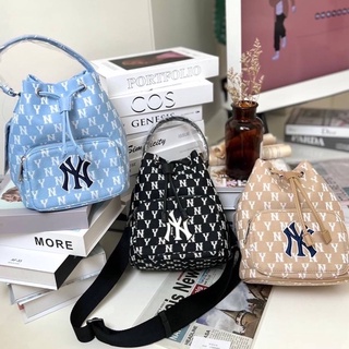 ของแท้💯กระเป๋า MLB MONOGRAM Bucket Bag NEW YORK YANKEES พร้อมส่ง