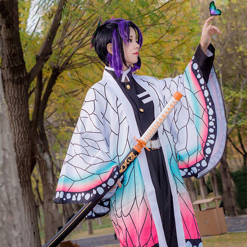 Clothing, Shoes & Accessories Kimetsu no Yaiba Tomioka Giyuu Cosplay ...