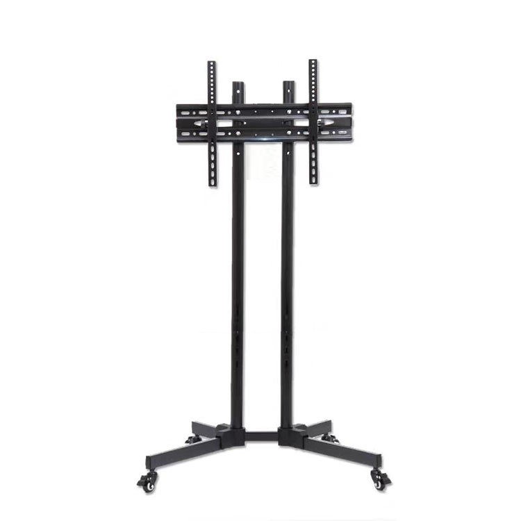 TV STAND ขาตั้งทีวี ขนาด 32''-65'' สำหรับ โชว์สินค้า เคลื่อนที่ได้ ปรับ ก้ม เงยได้ 15 องศา (ไม่มีชั้นวาง)