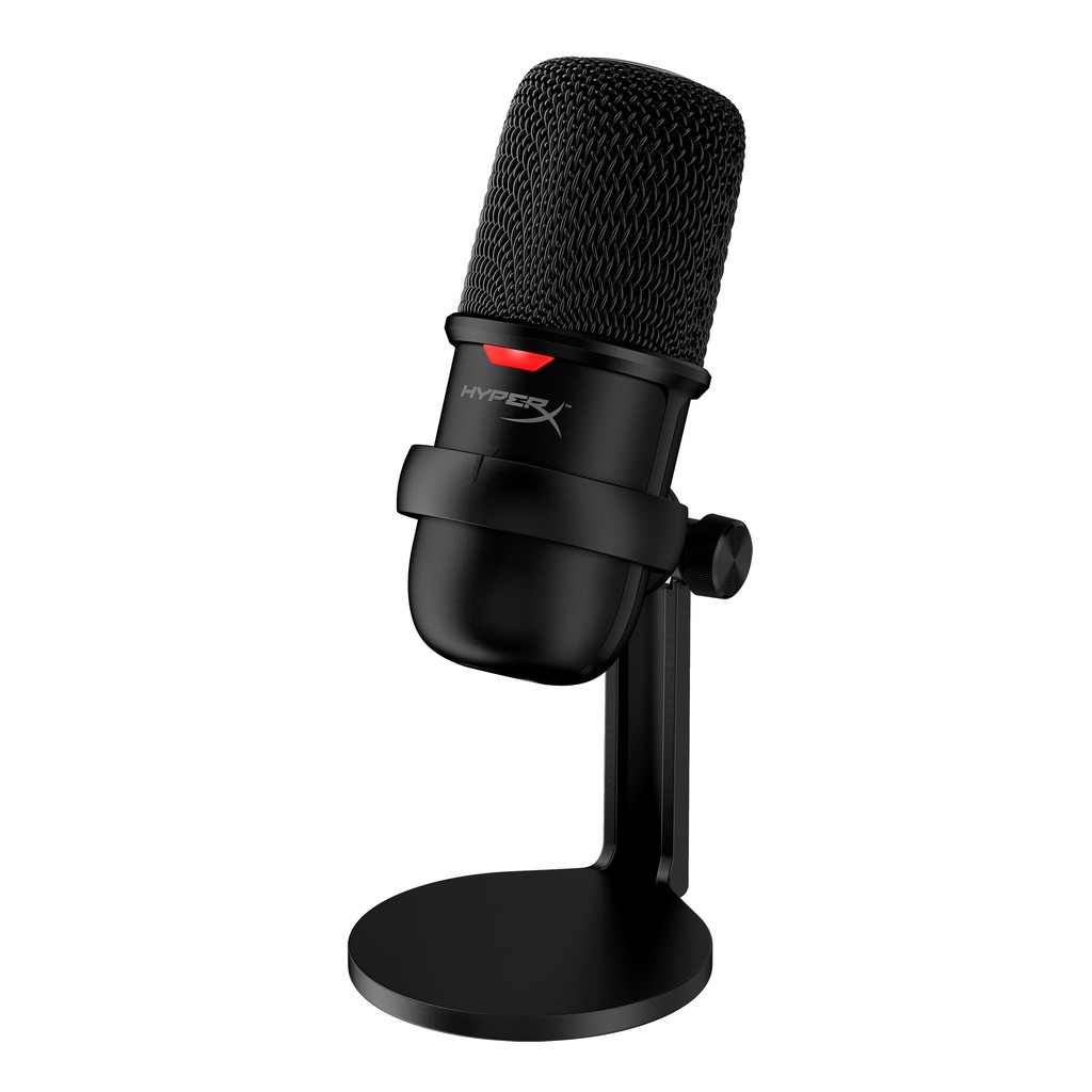 iHAVECPU MICROPHONE (ไมโครโฟน) HyperX SOLOCAST USB MICROPHONE BLACK : 4P5P8AA