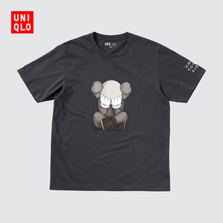 [S-5XL]พร้อมส่ง SALES Uniqlo เสื้อยืดคอกลม แขนสั้น พิมพ์ลาย KAWS สําหรับผู้ชาย และผู้หญิง 446311/446312