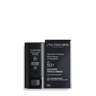 Shiseido Men Clear Stick UV Protector SPF 50+ Face &amp; Body 20g