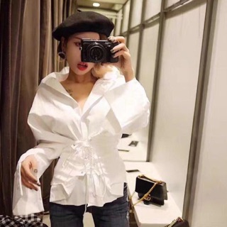 เชิ้ตแขนยาวทรง oversize