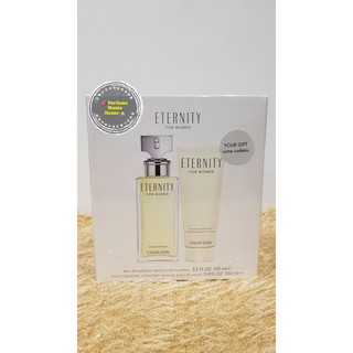 ของแท้!!! Calvin Klein Eternity EDP for women gift set ป้ายไทย (พร้อมส่ง)