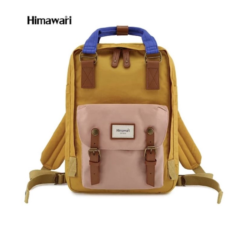 พร้อมส่ง กระเป๋าเป้สุดคูล มือสอง Himawari Buttercup 14" Laptop Backpack (HM188L-55)-Cute Pink/Yellow
