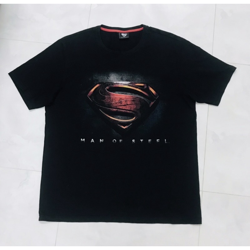 เสื้อยืด Superman of steel ลิขสิทธิ์แท้💯