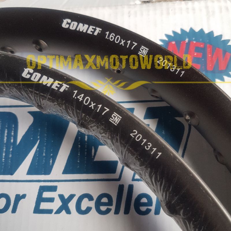 COMET RIMMS COMET RIMS U SHAPE USHAPE (US) 140 160 17 BROWN ต้นฉบับที่ปฏิเสธจากประเทศไทย