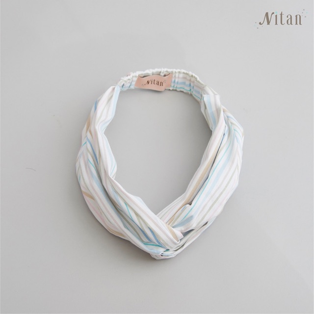 Nitan (นิทาน) ผ้าคาดผม Jasmine Headband (จัดส่งฟรีเมื่อซื้อครบ 1,000 บาท) - รูปที่ 2