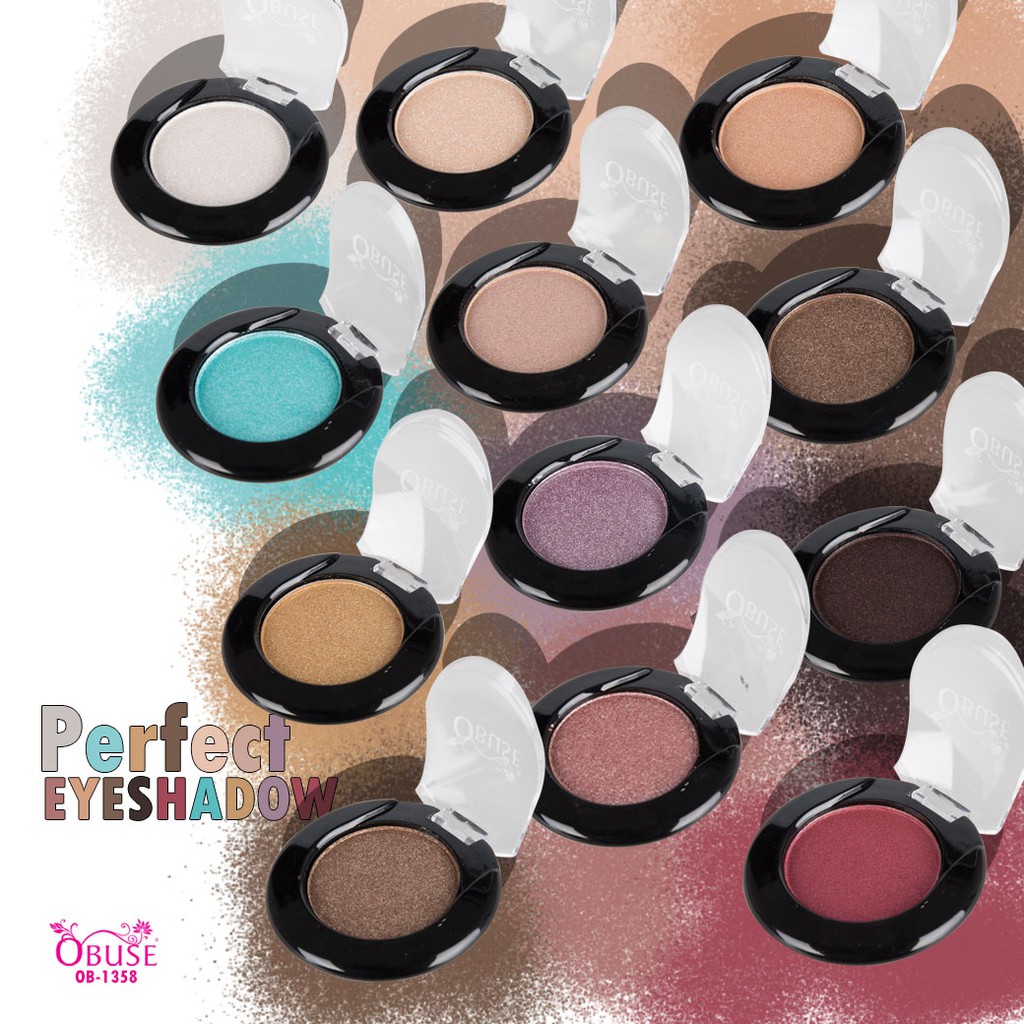 OB-1358 Obuse(โอบิ้ว) Perfect Eyeshadow