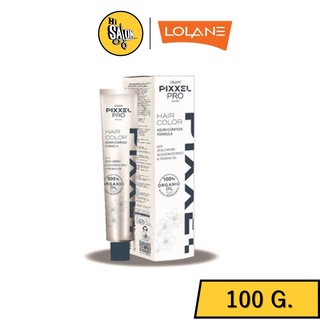 Lolane Pixxel Pro Hair Color 100g. + ไฮโดรเยน 150ml. โลแลน พิกเซลโปร แฮร์ คัลเลอร์ ปกป้องการระคายเคือง (1)