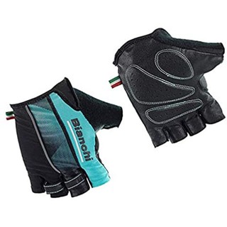 ถุงมือจักรยาน ยี่ห้อ bianchi​ ของแท้ size s bianchi​ reporto course glove size S สีดำ