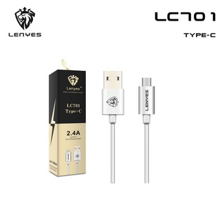 Lenyes Cable TYPE-C สายชาร์จ USB สำหรับ Android รุ่น LC701-TYPE-C