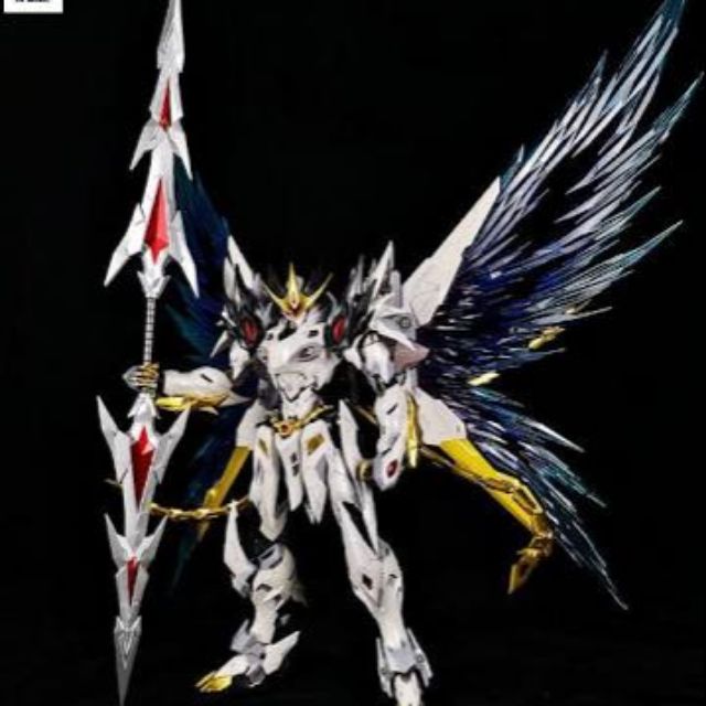 Gundam white Dragon MNQ02 งานMotor nuclear ขนาด1/72 ประมาณ30ซม มือ1เหล็กหนักๆ