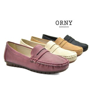 [No.1240]Defect Sale!! ⭐️มีตำหนิORNY(ออร์นี่) Bangkok ♥️ Penny Loafers รองเท้าโลฟเฟอร์ รองเท้