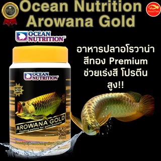 Ocean Nutrition Arowana Gold อาหารปลามังกร ปลาอโรวาน่าสีทอง