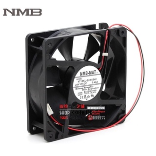 For NMB 7 4715KL-05W-B40 12038 120mm 12cm DC 24V 0.46A double ball bearing server industrial powerful cooling fan