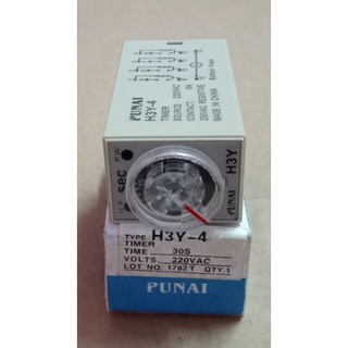 ทามเมอร์ Delay Timer time Relay H3Y-4- 30S 220VAC