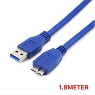 micro usb 3.0 cable for harddisk 1.8m สายใหญ่