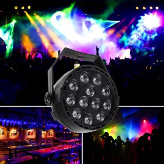 ไฟพาร์ ไฟดิสโก้ ไฟพาร์LED PAR LED12 LED PARTY ไฟเธค✨ //  12 LED Beam Stage Light with 8 DMX Channels