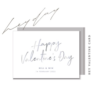 ❤️❤️HEY!Valentine card การ์ดวาเลนไทน?