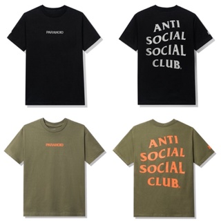 [พร้อมส่ง-แท้100%] เสื้อยืด ANTI SOCIAL SOCIAL CLUB x UNDEFEATED PARANOID TEE