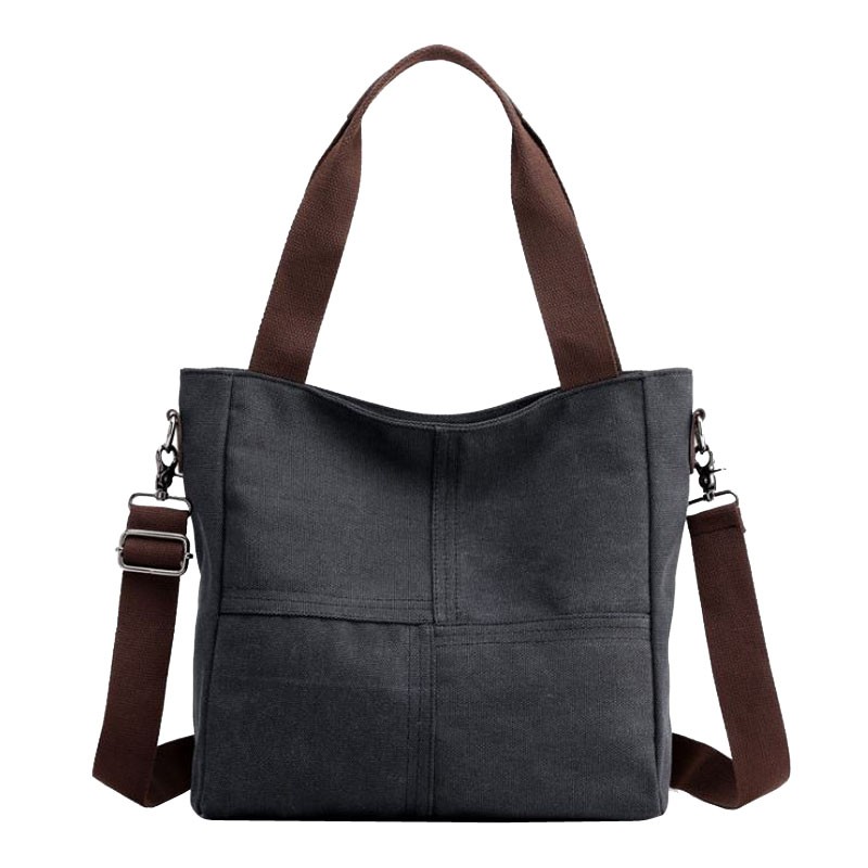 SM กระเป๋าผ้าแคนวาส รุ่น CVW-1537 (C4-059) มีหูหิ้วพร้อมสายสะพาย จากร้าน Smart Choices