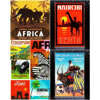 แแม่เหล็กติดตู้เย็น อะครีลิค แอฟริกา 2×3 นิ้ว Souvenir Acryl…