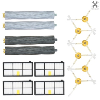 【toolhelper】ชุดอุปกรณ์เสริม แบบเปลี่ยน สําหรับเครื่องดูดฝุ่น iRobot Roomba 800 &amp; 900 Series 805 860 861 864 866 870 880 890 891 894 960 961 964 966 980 14 ชิ้น