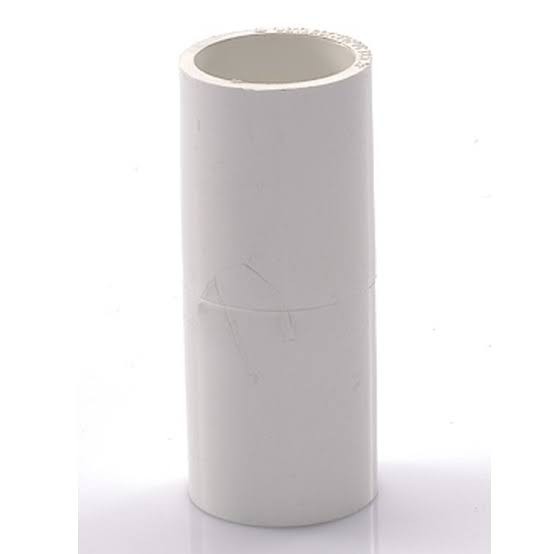 ข้อต่อตรงท่อน้ำ PVC 1 นิ้ว สีขาว ชั้นความหนา 8.5